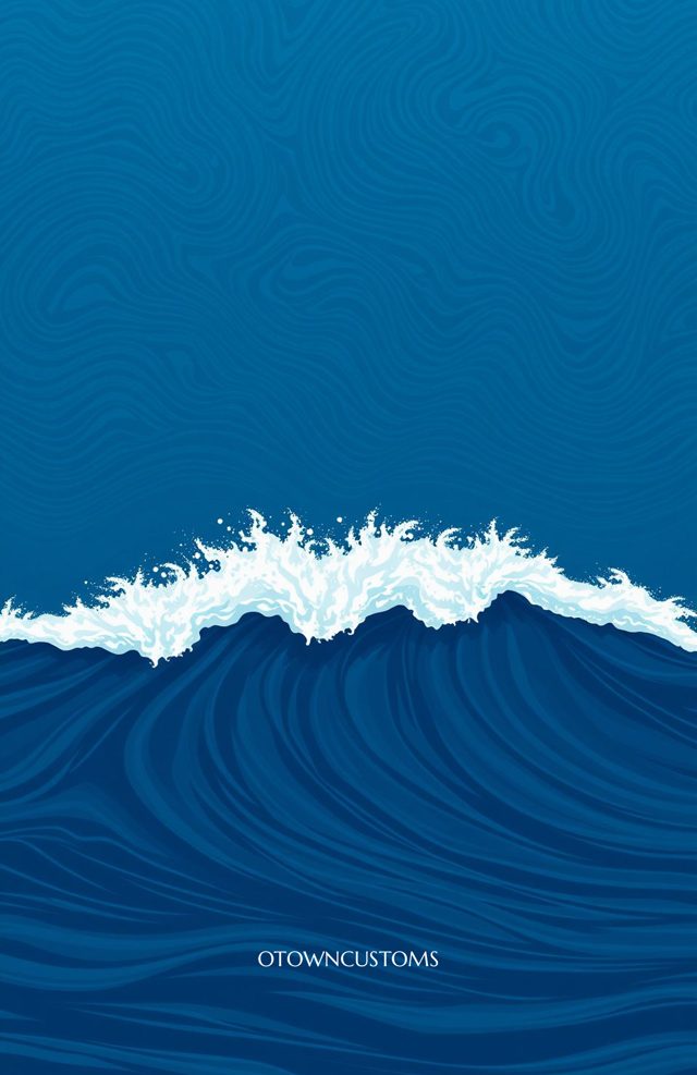 Stylized Ocean Wave