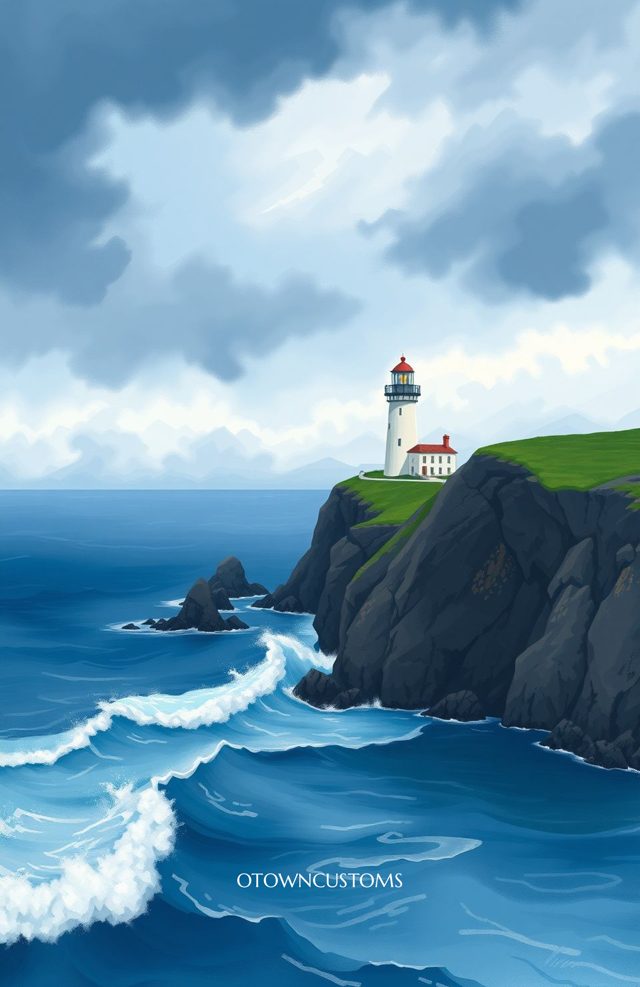 Coastal Lighthouse Landscape