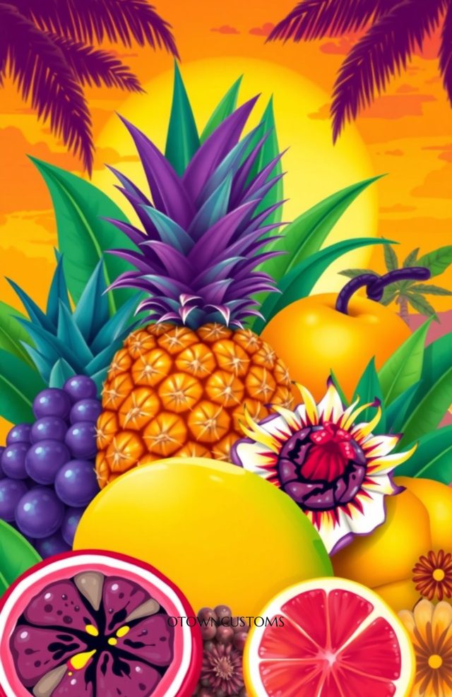 Tropical Fruit Burst Paradise