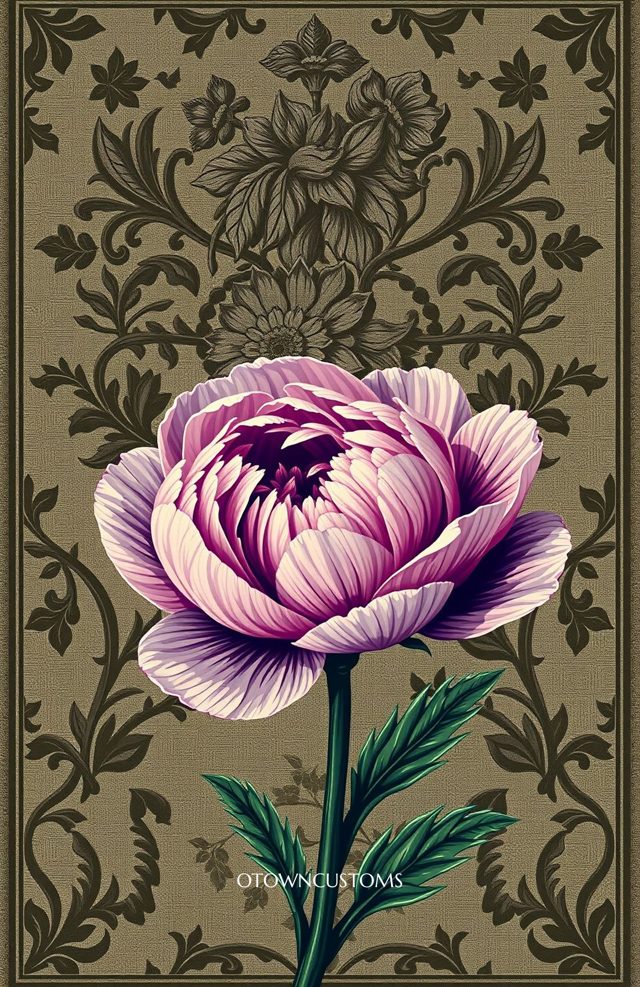 Vintage Ornamental Floral