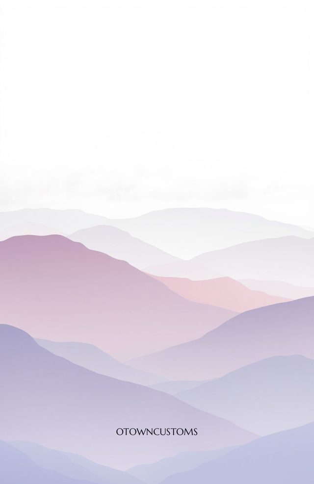 Gradient Pastel Rainbow Mountains