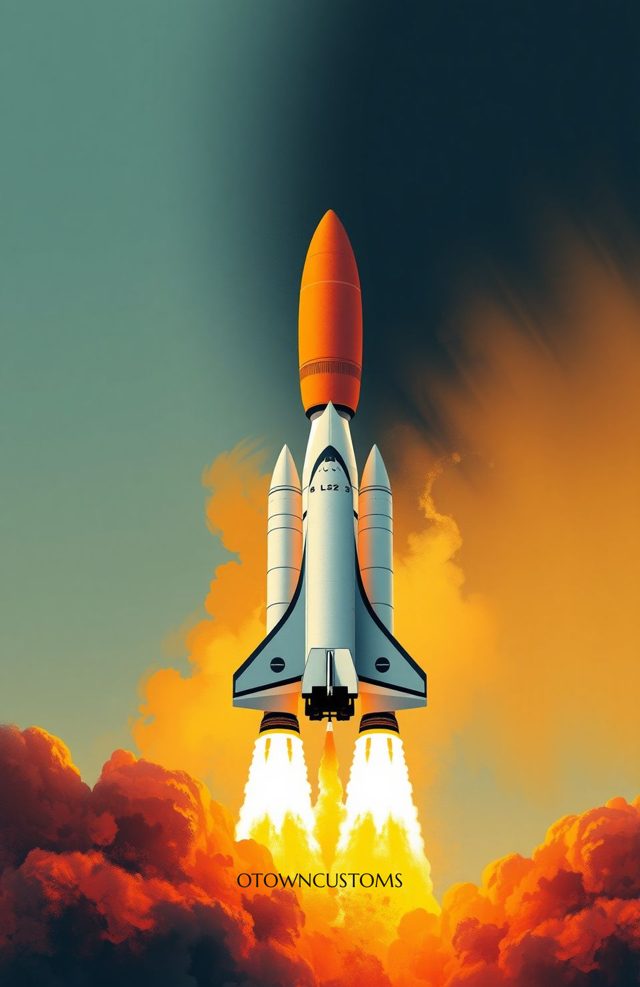 Space Shuttle Launch Ascent