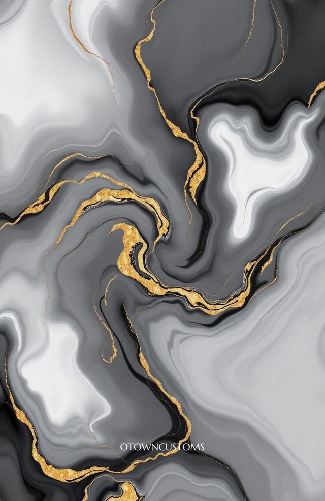 Abstract Marble Swirl
