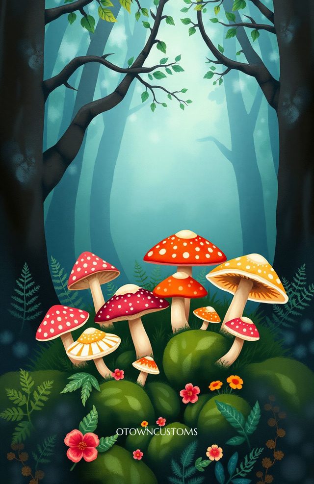 Enchanted Forest Mushroom Cottagecore