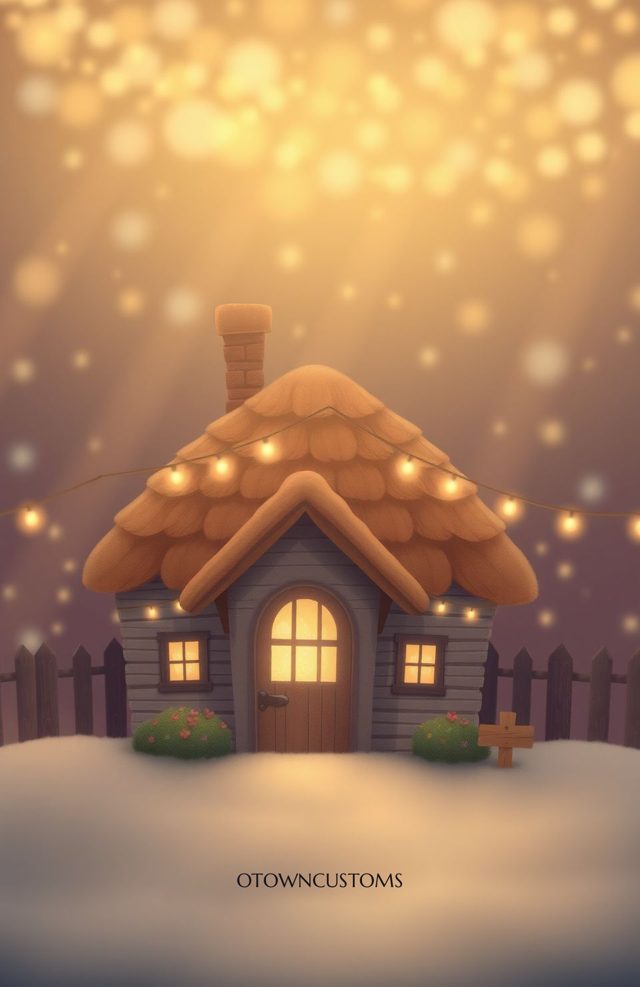 Cozy Enchanted Cottage Fairy Lights