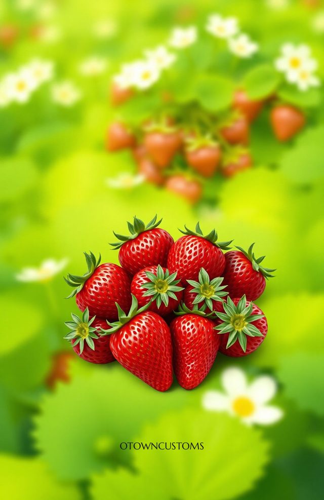Realistic Fruit Strawberry Fields Forever