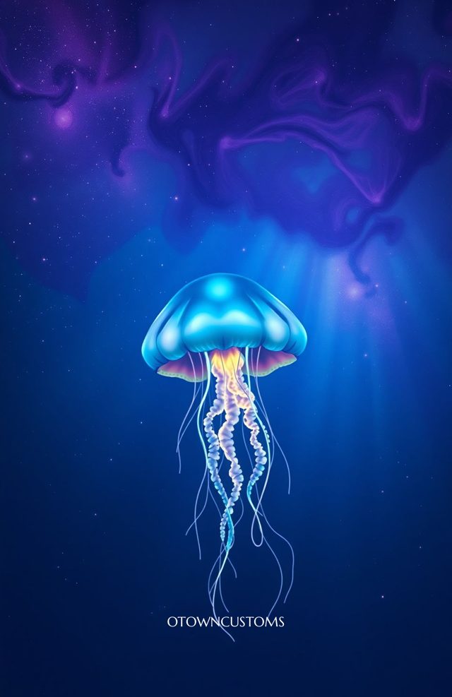Ethereal Cosmic Jellyfish Dance