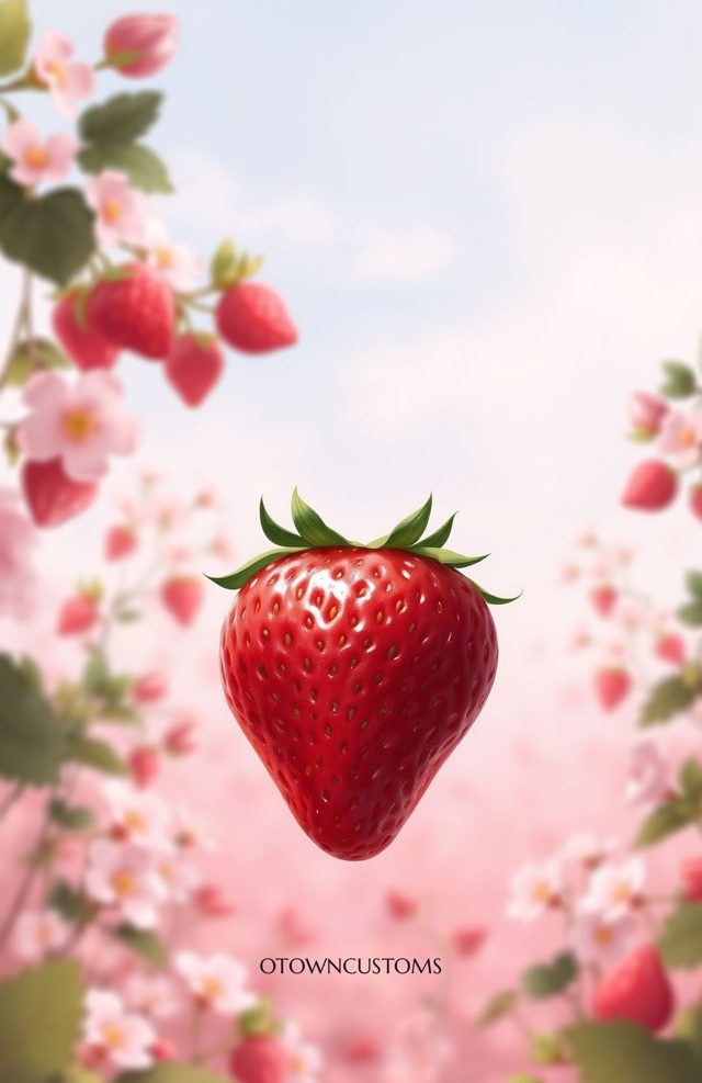 Strawberry Fields Vibrant Floral