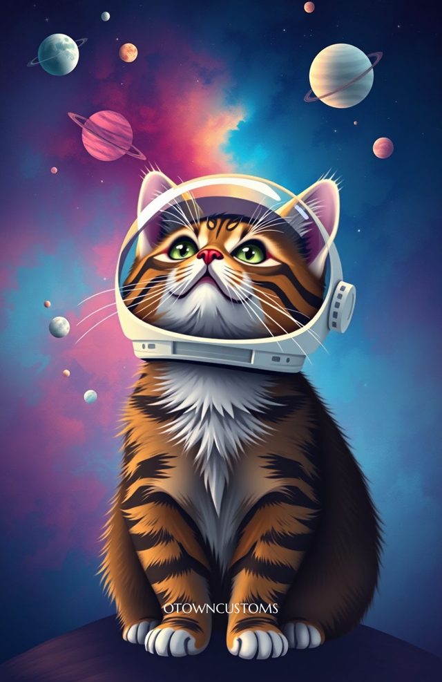 Space Cat Astronaut