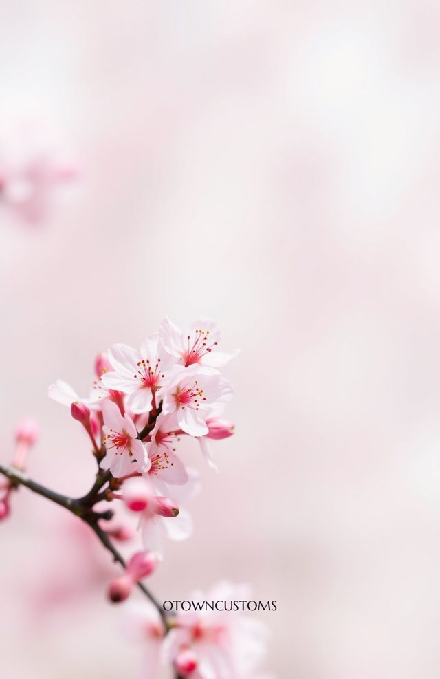 Cherry Blossom Spring Breeze Floral