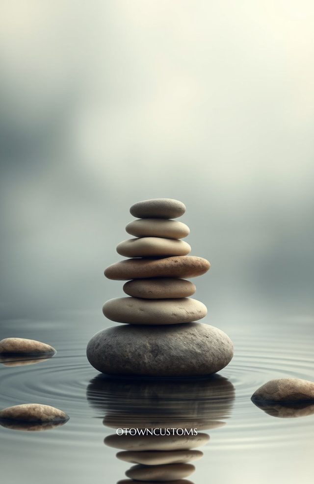 Zen Stones Garden Balance