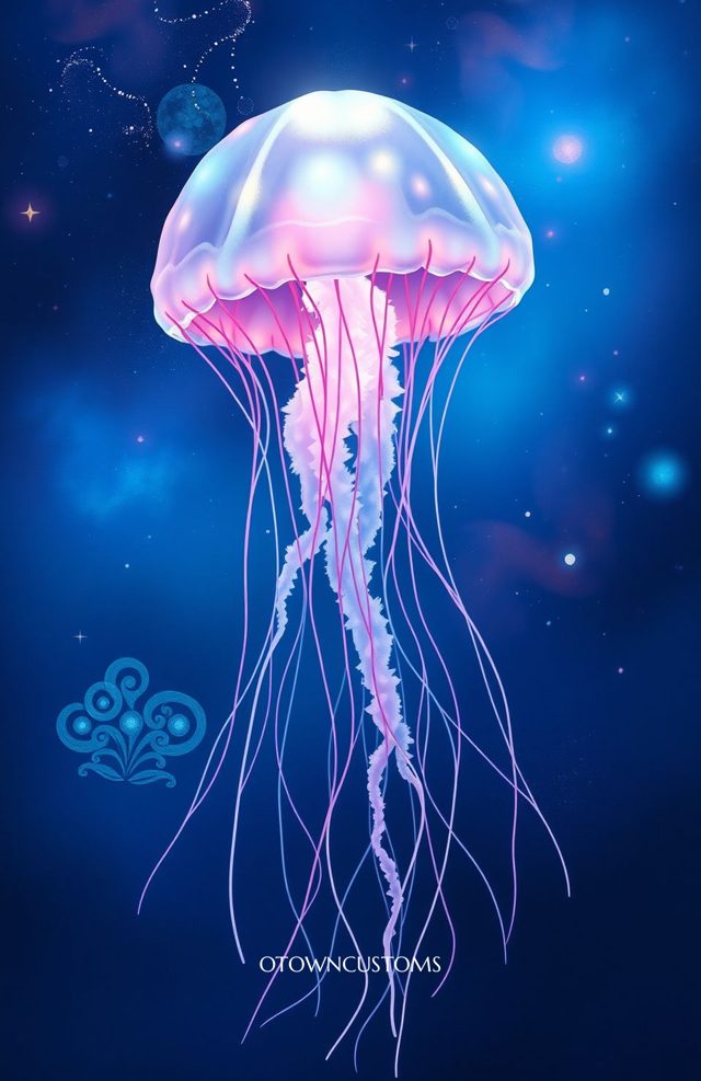 Bioluminescent Jellyfish Ethereal