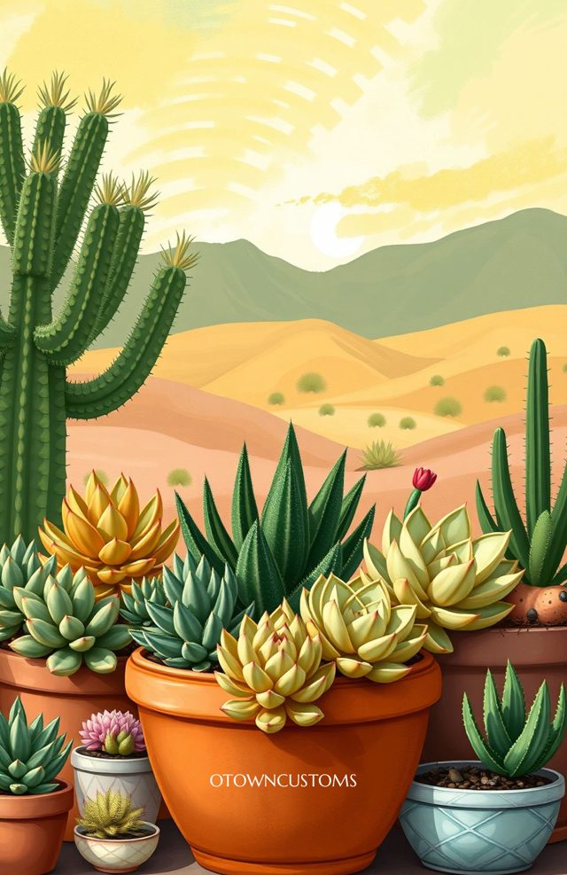 Desert Plants Succulent Garden