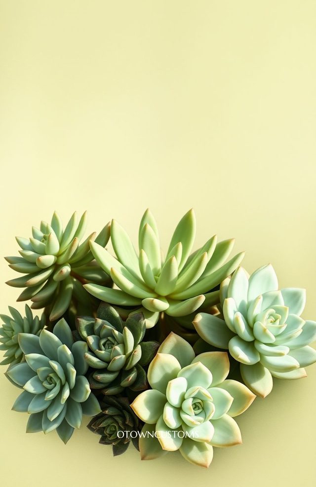 Succulent Garden Earthy