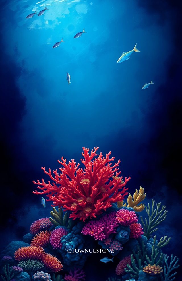Coral Reef Abyssal Depths Phone Case Underwater Ocean
