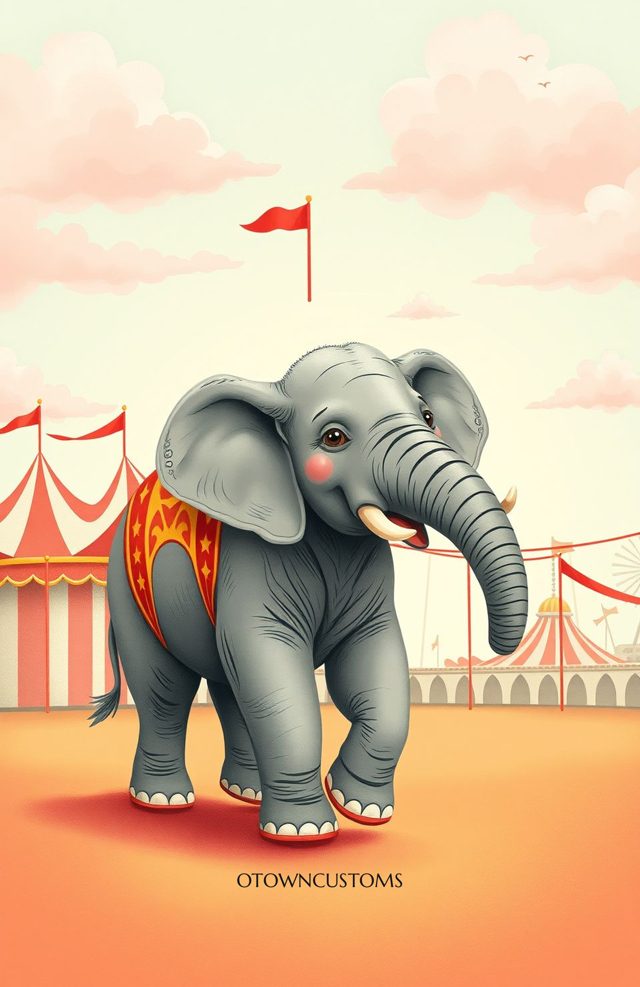 Vintage Circus Elephant Parade