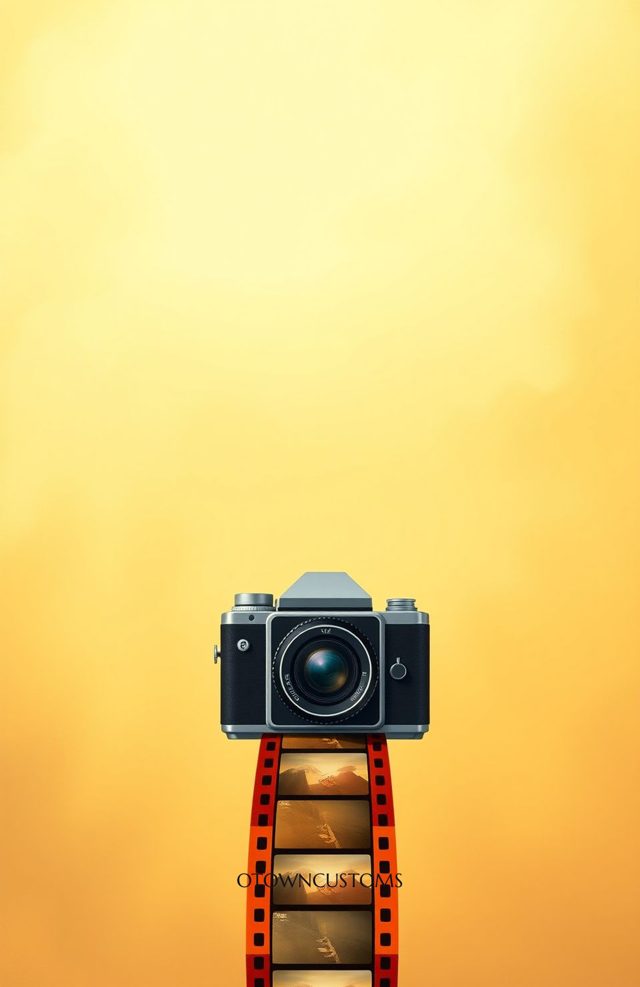 Retro Camera Filmstrip