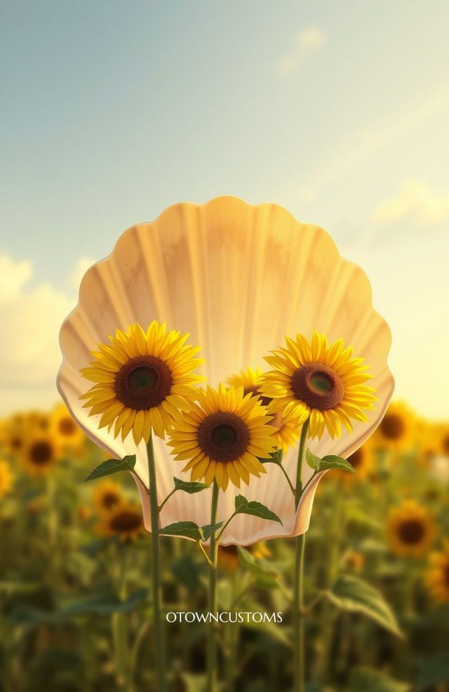 Sunflowers Fields Forever Phone Case Nature Landscape