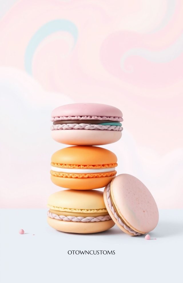 Sweet Macaron Paradise Phone Case Soft Pastel