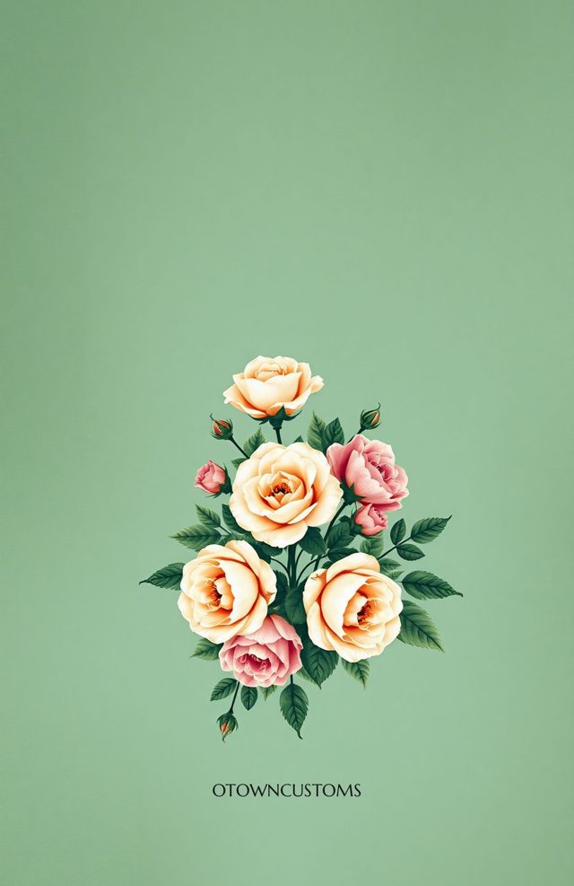 Vintage Floral Tapestry Botanical