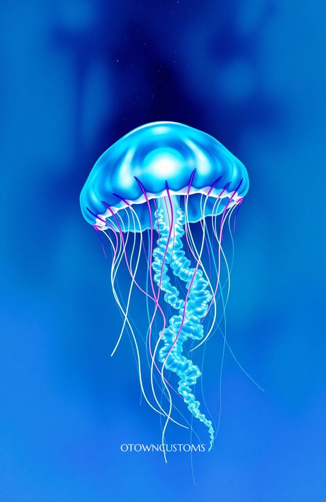 Mystic Jellyfish Bioluminescent