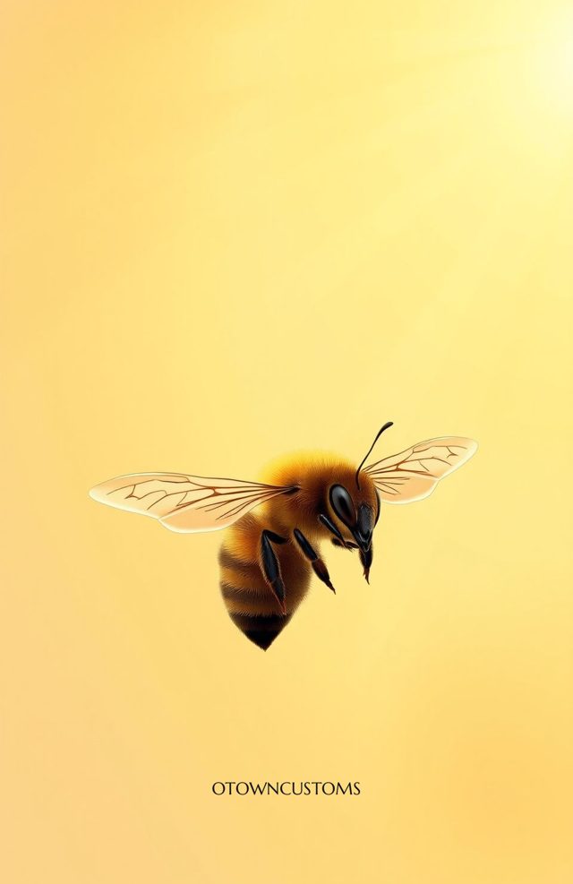 Honey Bee Realistic Insect