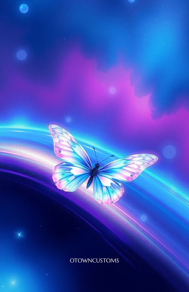 Holographic Ethereal Butterfly