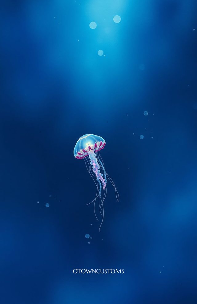 Underwater Jellyfish Art