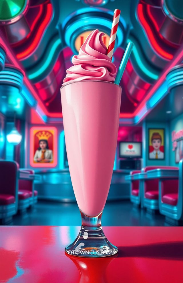 Retro Diner Dreams Milkshake