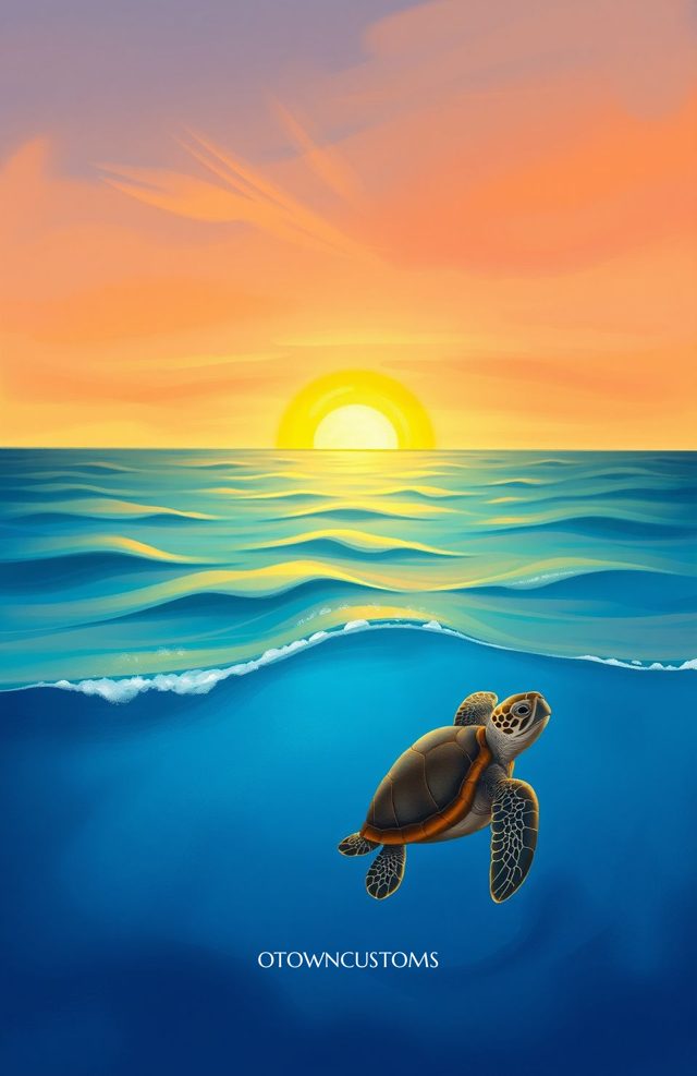 Realistic Sunrise Beach View