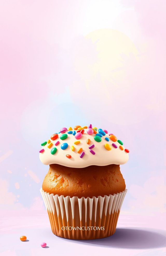 Cupcake Sprinkles Sweet Treat