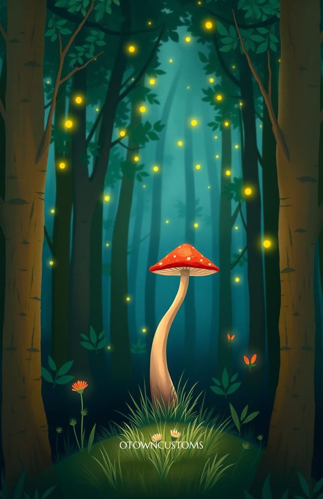 Enchanted Forest Glow Magical Fantasy