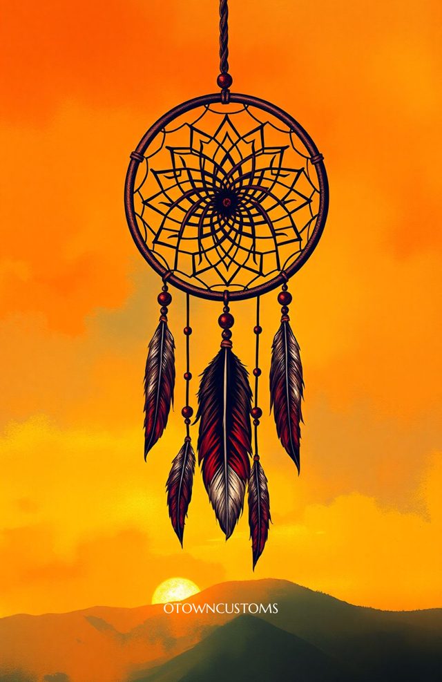Boho Dreamcatcher Sunset