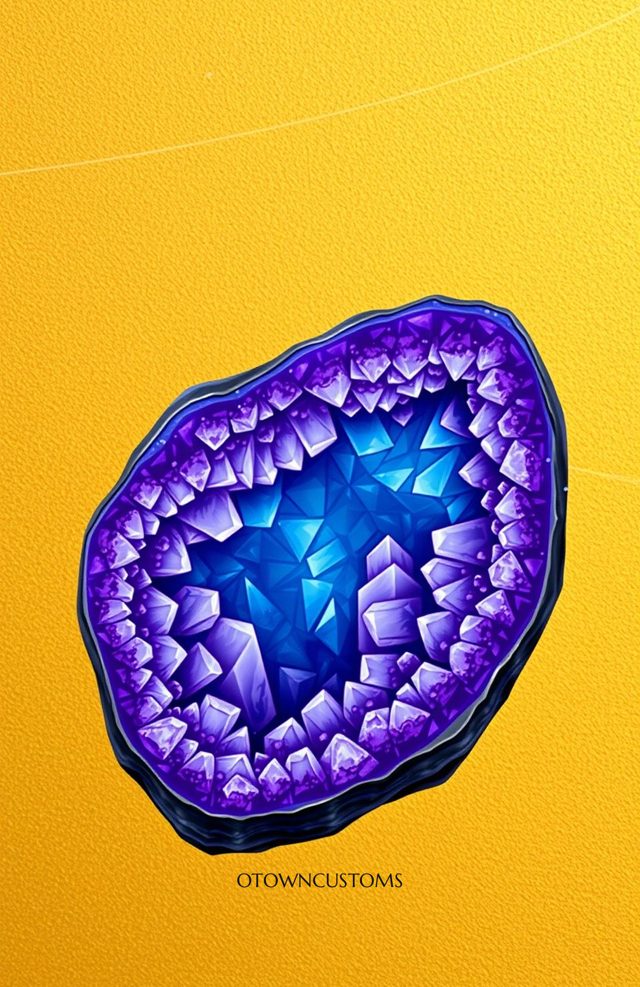 Crystal Geode Gemstone Texture