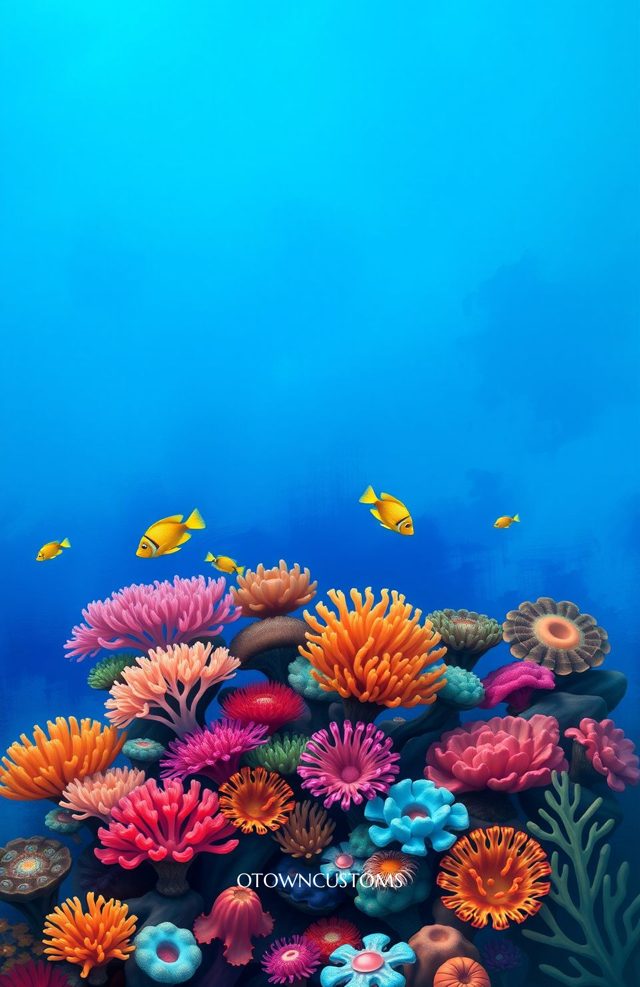 Vibrant Coral Reef Ecosystem