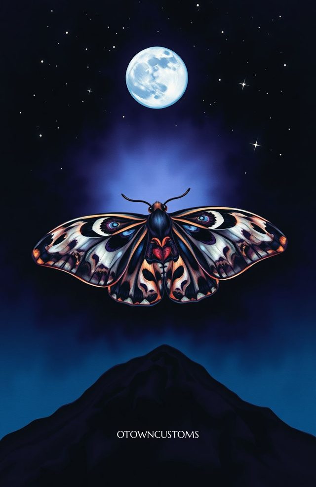 Mysterious Moth Moon