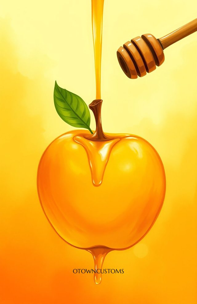 Golden Honey Drip Food